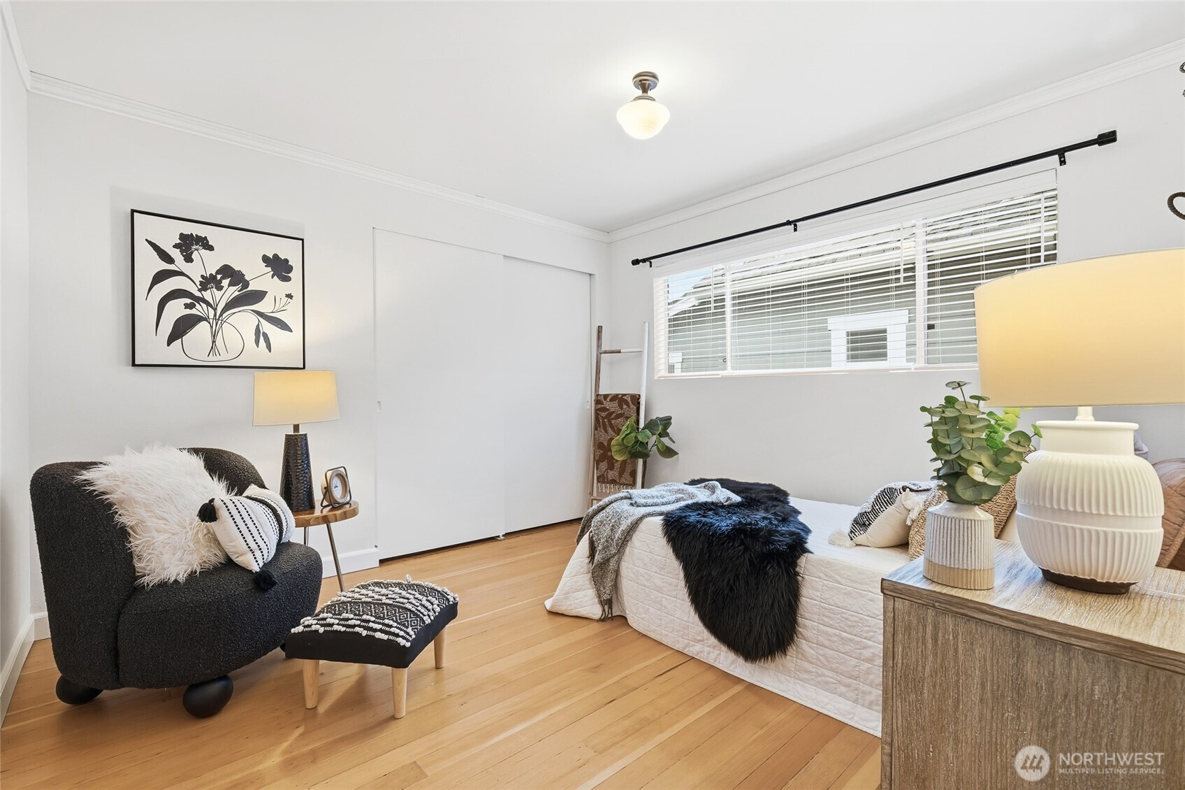 527 Avenue B Snohomish, WA 98290 - Photo 15 of 37 a bedroom with furniture and a window