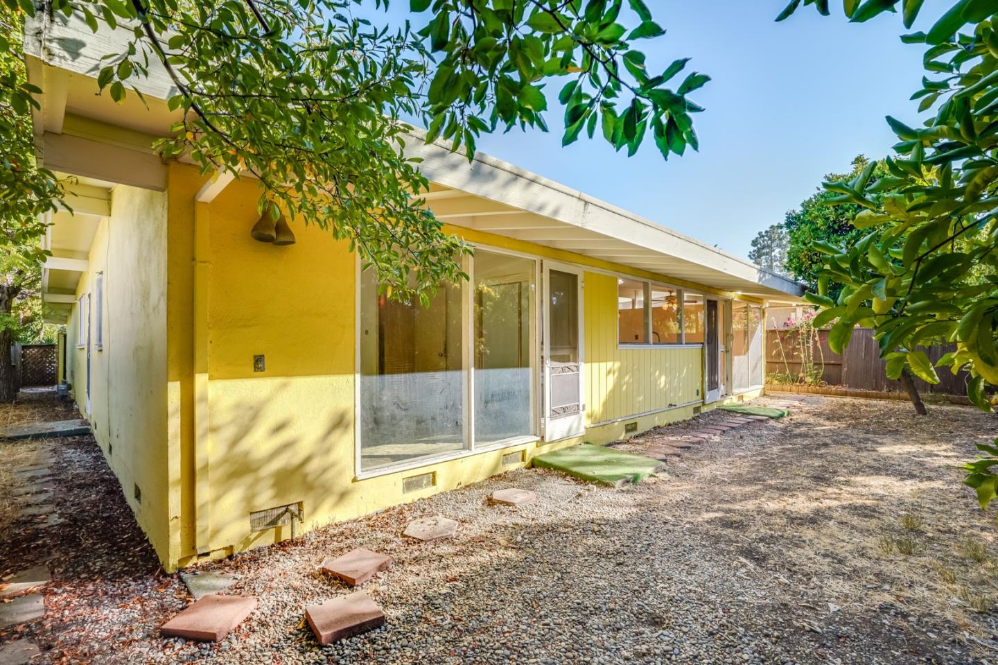 266 Thompson Avenue Mountain View, CA 94043 - Photo 23 of 25 a view of a house with a outdoor space