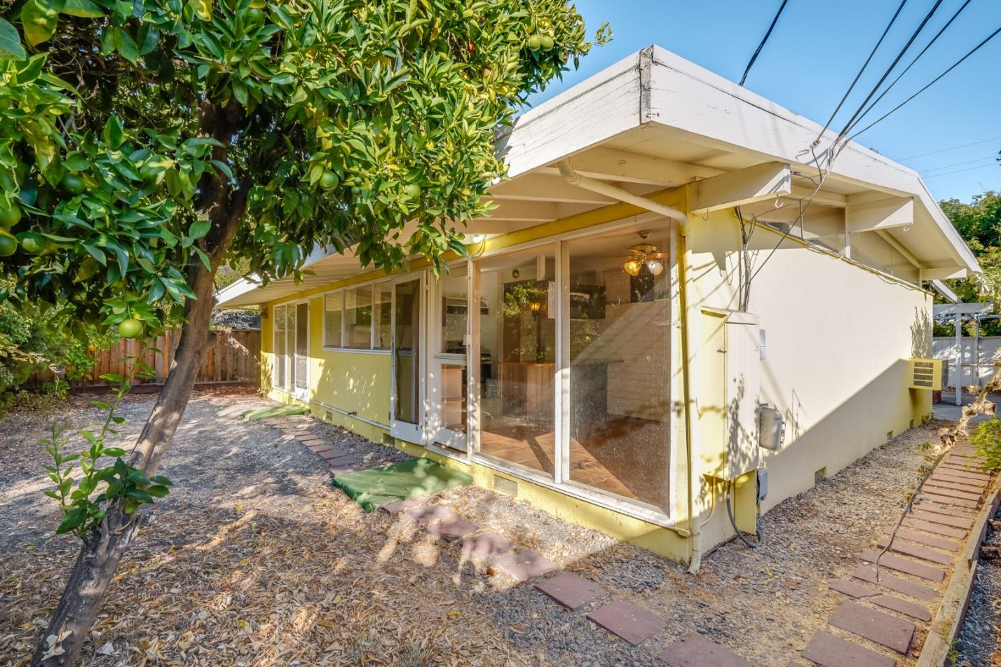 266 Thompson Avenue Mountain View, CA 94043 - Photo 24 of 25 a view of a house with a backyard