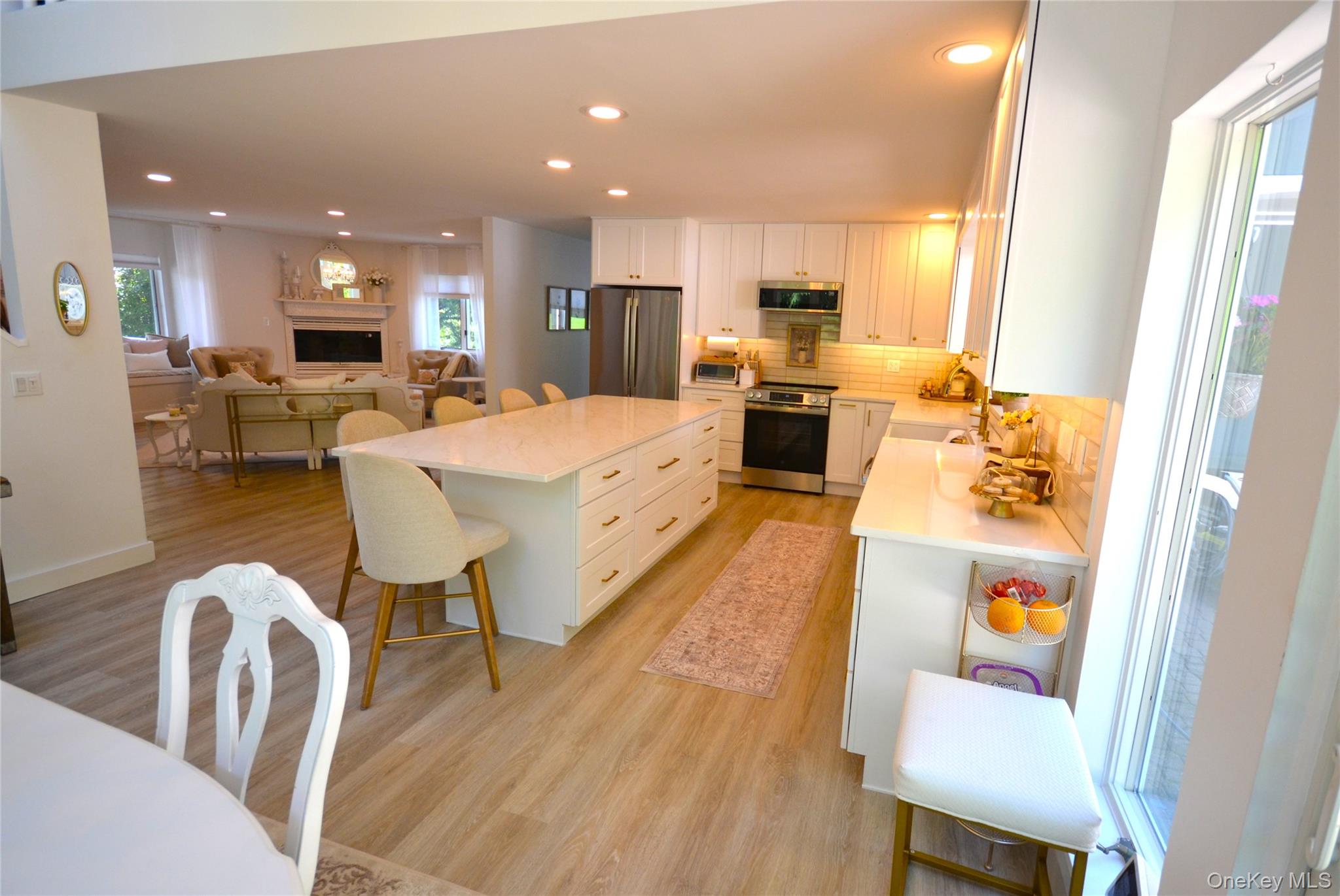 266 Shear Hill Road Mahopac, NY 10541 - Photo 32 of 34 a large kitchen with a table and chairs