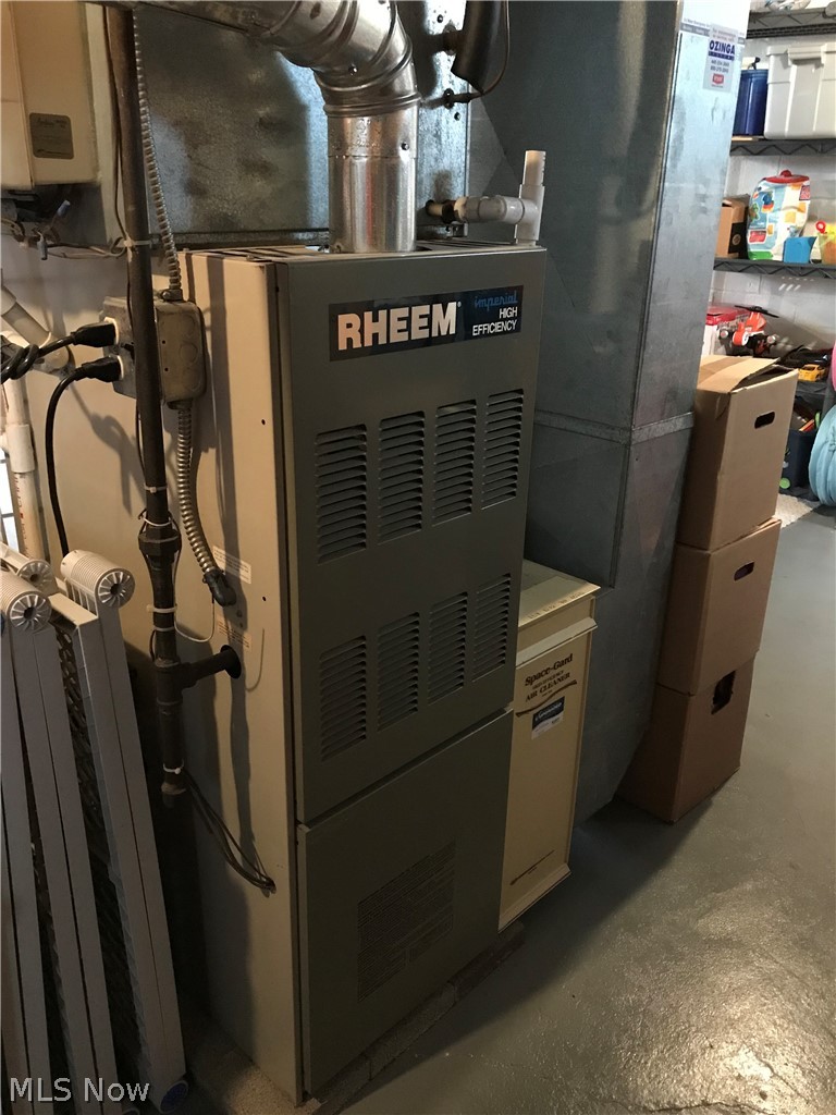 4157 Ellison Road South Euclid, OH 44121 - Photo 23 of 35 Rheem furnace has a humidifier, as well