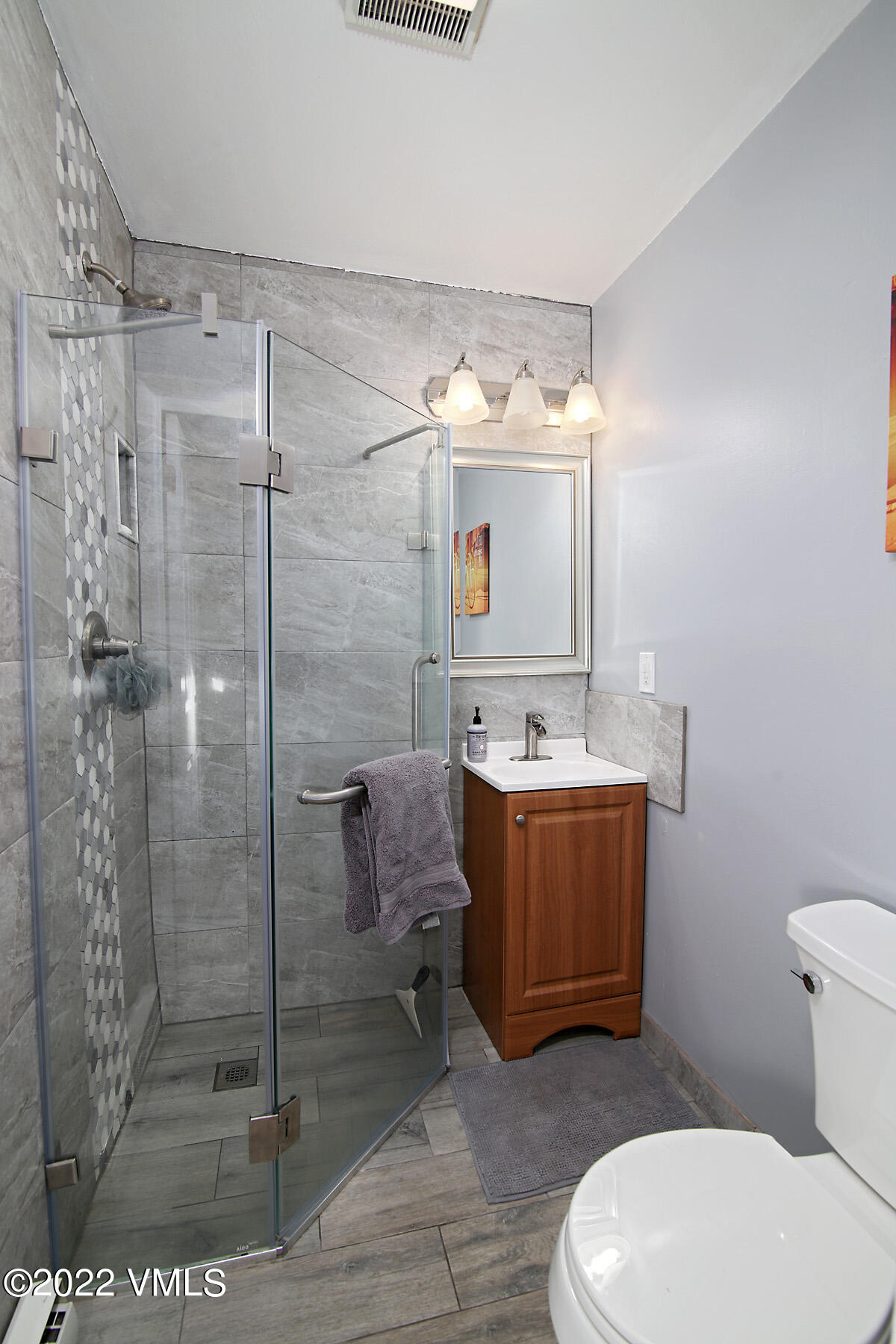 346 Eagle Road, Unit 2 Avon, CO 81620 - Photo 12 of 25 a bathroom with a sink a toilet and shower