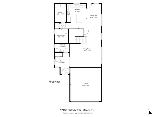$376,900 | 12432 Ostrich Trail, Manor, TX 78653