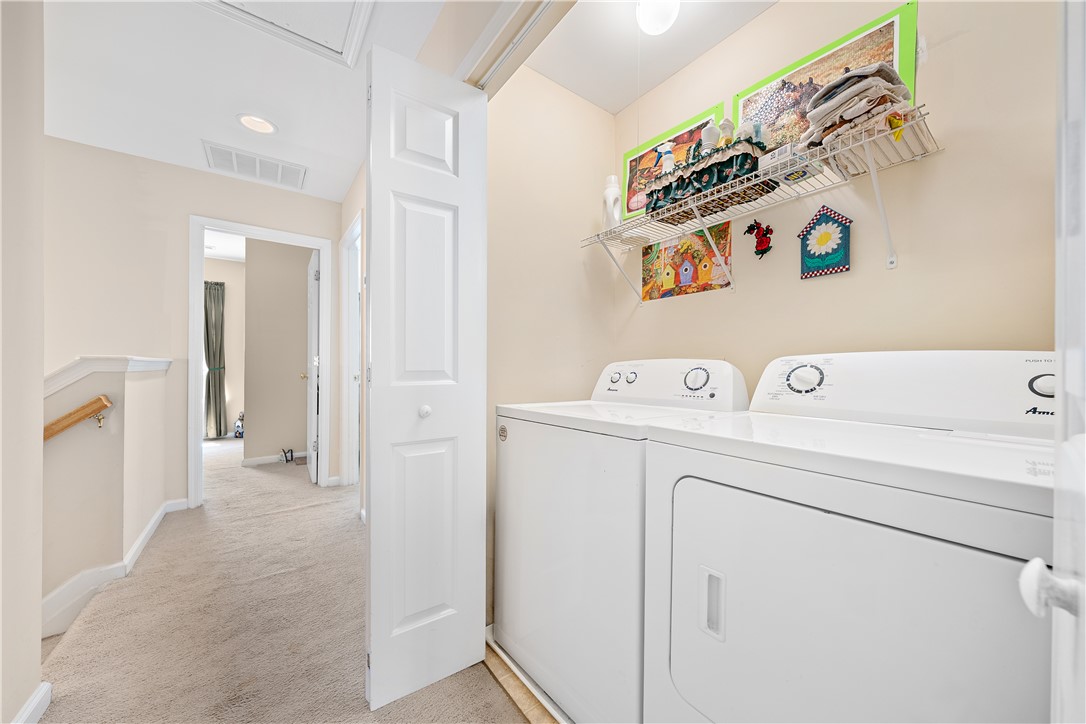 105 Ledgewood Way Easley, SC 29642 - Photo 25 of 33 This dedicated laundry space, located on the 2nd floor, offers convenience and functional design for everyday living.
