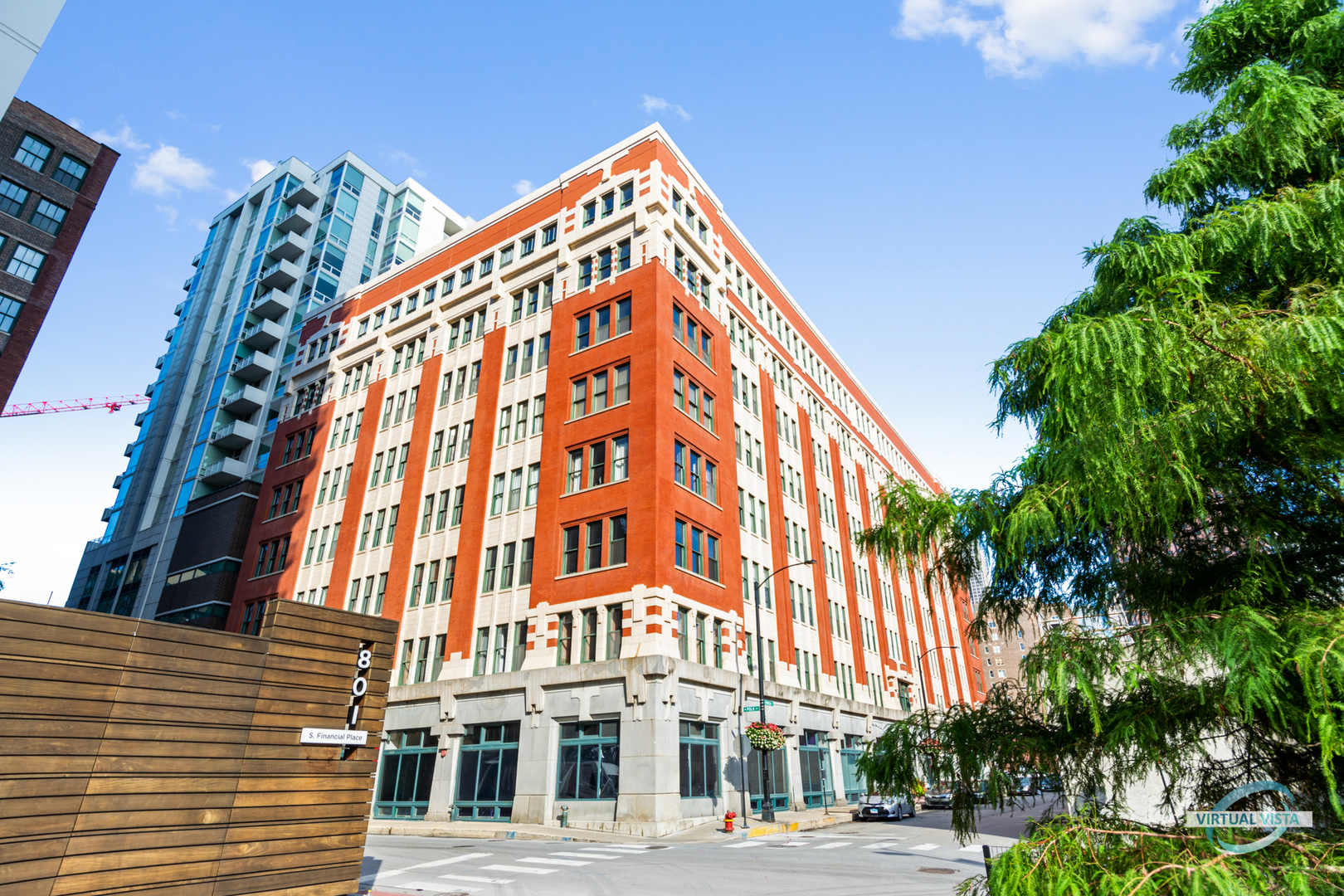 732 South Financial Place, Unit 104 Chicago, IL 60605 - Photo 1 of 30 a front view of a building