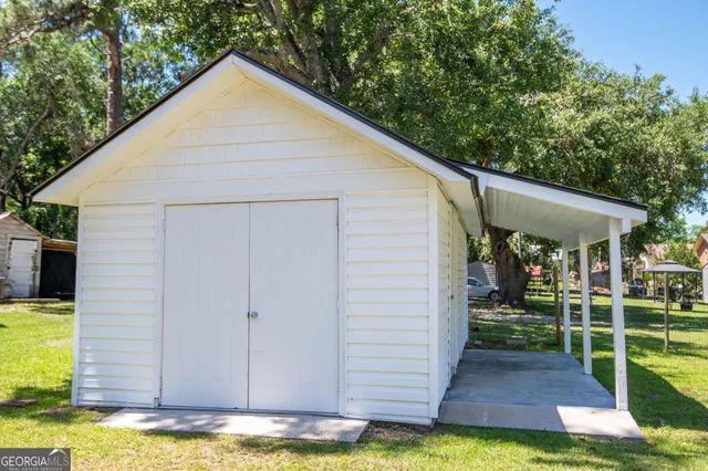a view of storage room