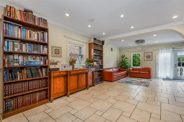 a view of a livingroom with furniture and a couch