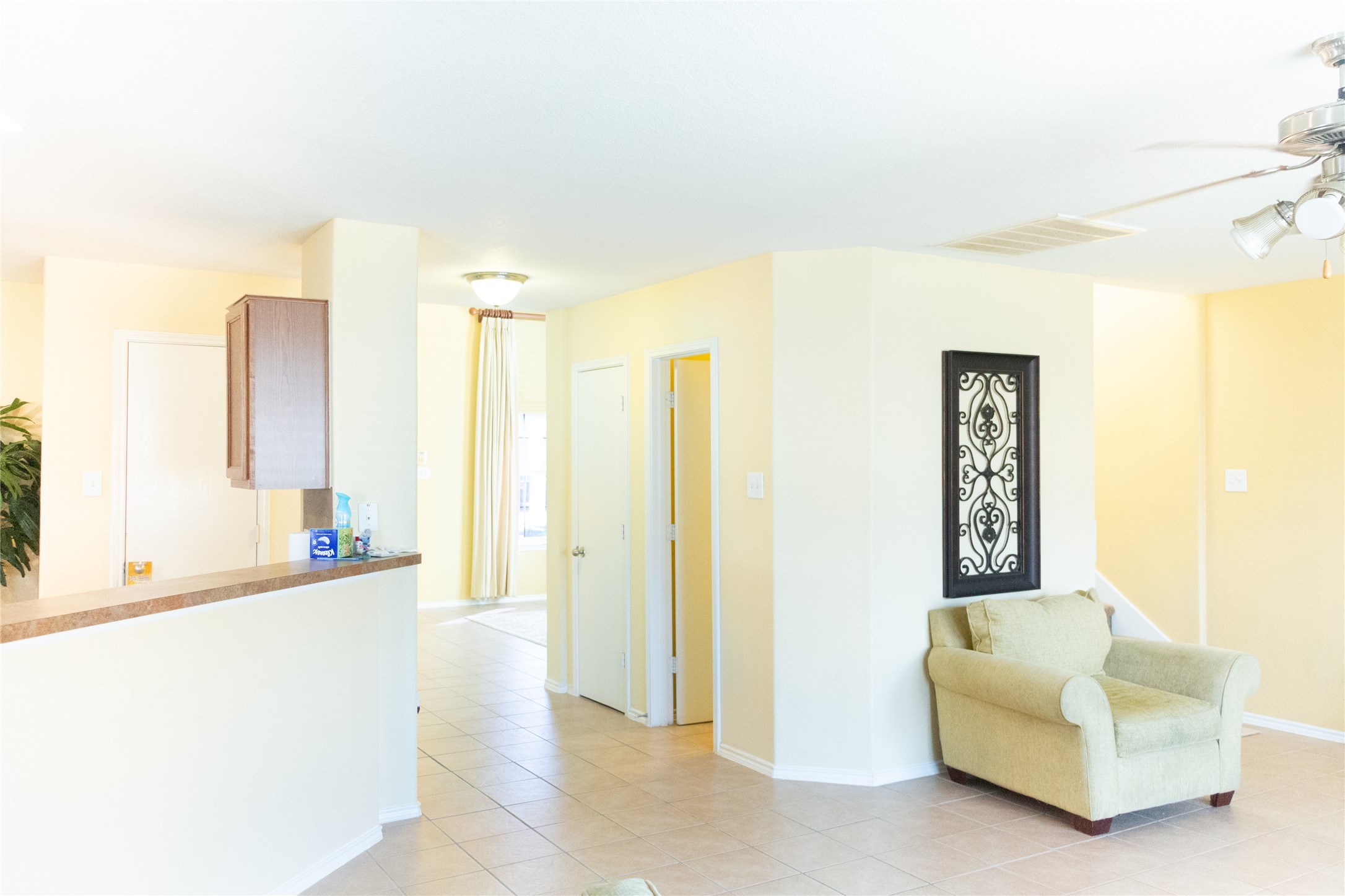 20403 Shire Ridge Lane Humble, TX 77338 - Photo 5 of 30 a living room with furniture and a flat screen tv