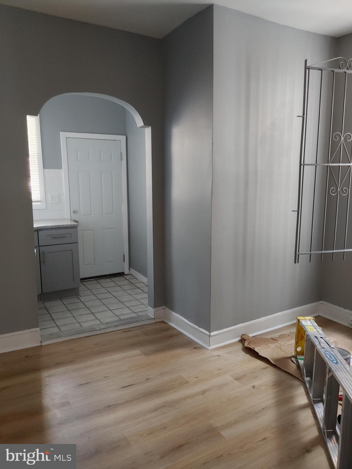 5917 Spruce Street, Unit 1 Philadelphia, PA 19139 - Photo 9 of 15 a view of kitchen with wooden floor