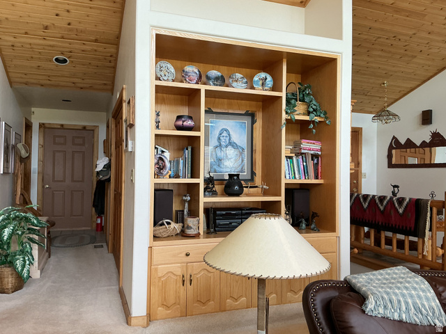 550 State Line Road Manila, UT 84046 - Photo 8 of 41 Built-in wood cabinetry with open shelving and lower storage