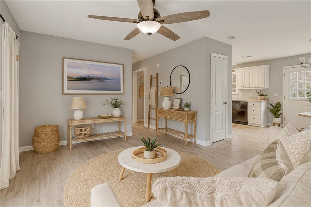 54 Taylorsville Road Aragon, GA 30104 - Photo 2 of 29 a living room with furniture and a table