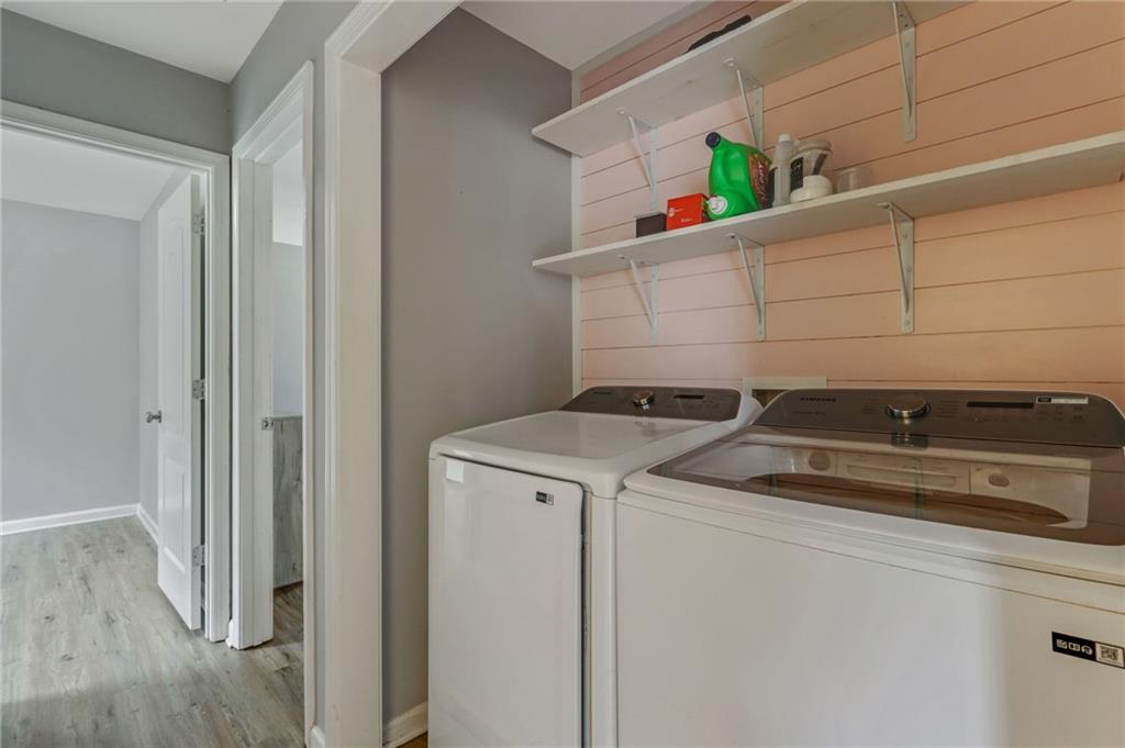 54 Taylorsville Road Aragon, GA 30104 - Photo 26 of 29 a utility room with dryer and washer