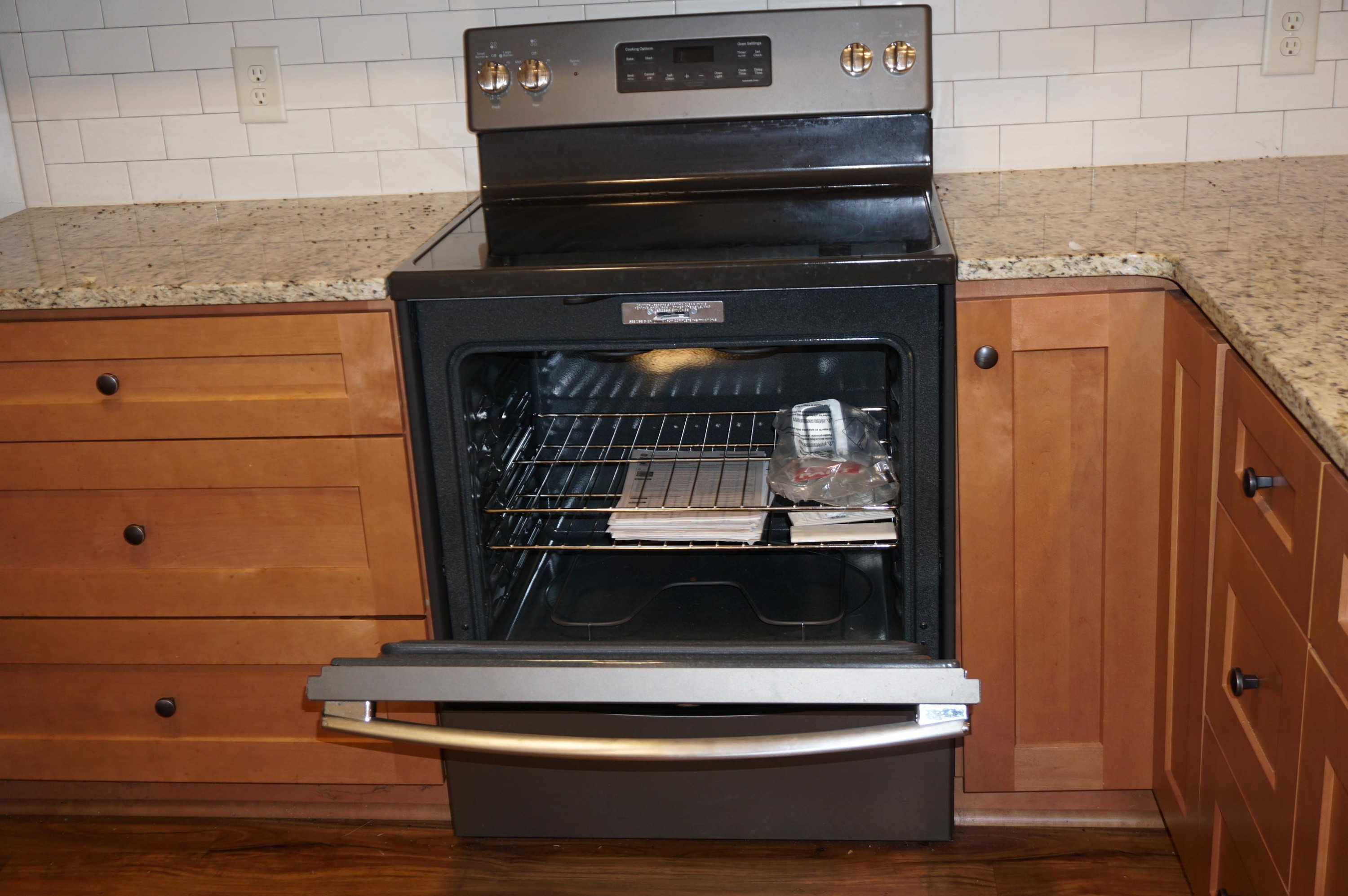 5846 Branchwood Road Raleigh, NC 27609 - Photo 8 of 36 Oven has never been used.
