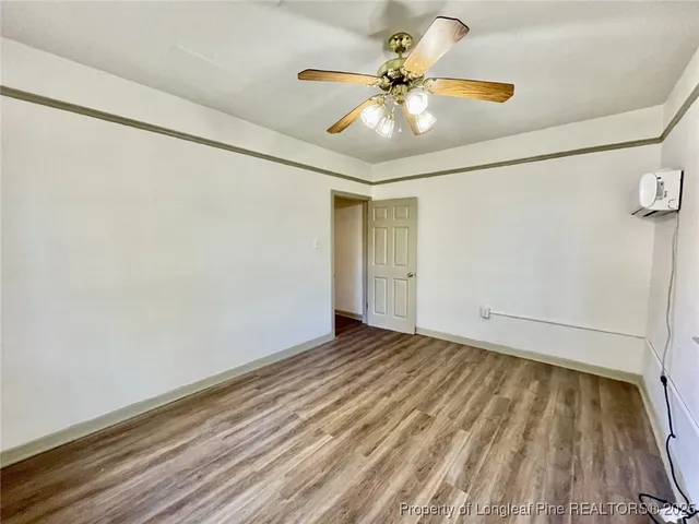 wooden floor in an empty room