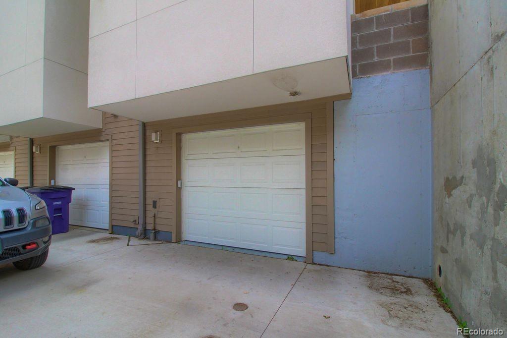 2124 Decatur Street Denver, CO 80211 - Photo 28 of 29 a view of a car garage