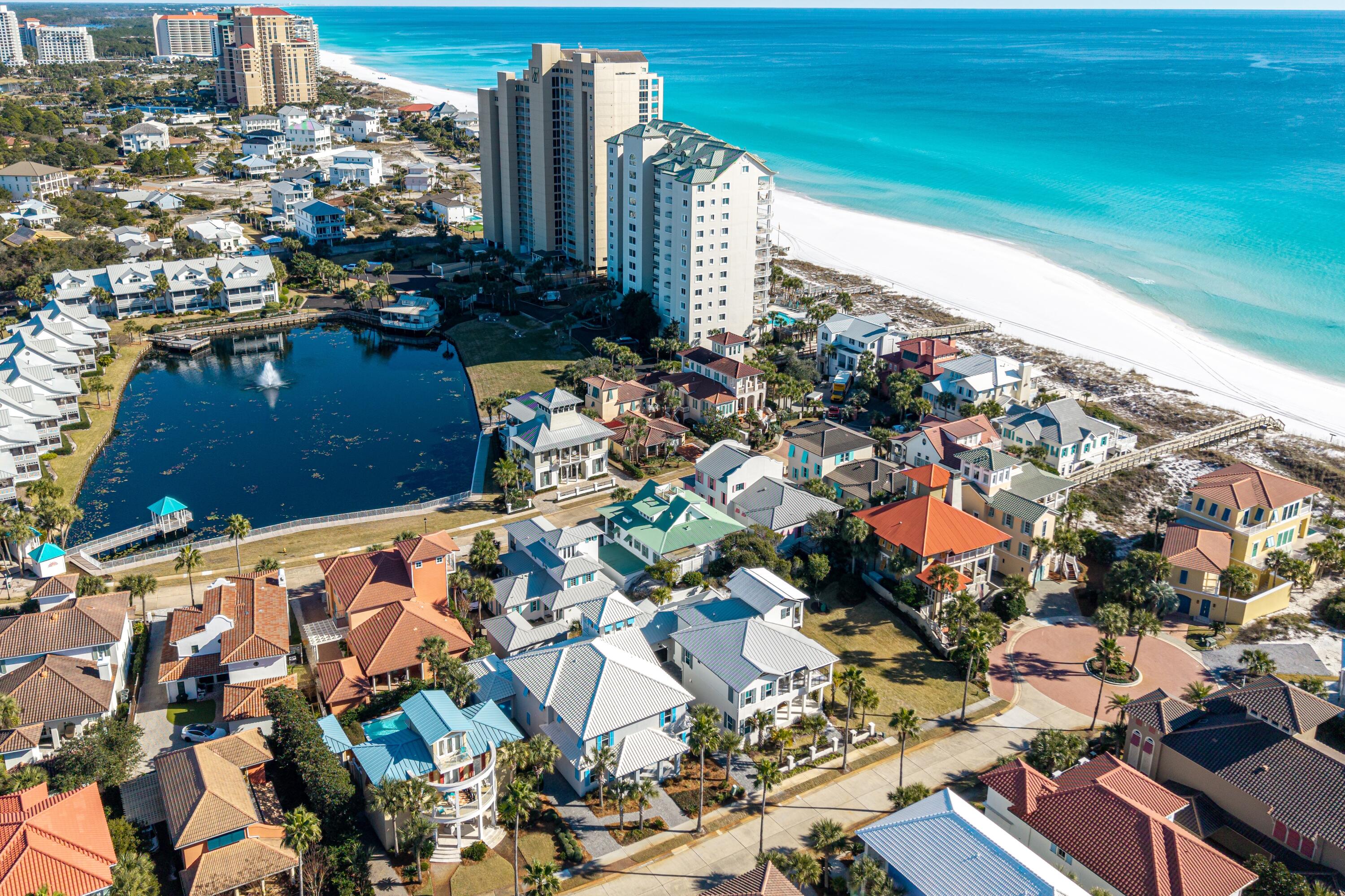 265 Rue Martine Miramar Beach, FL 32550 - Photo 58 of 82 a city view with tall buildings
