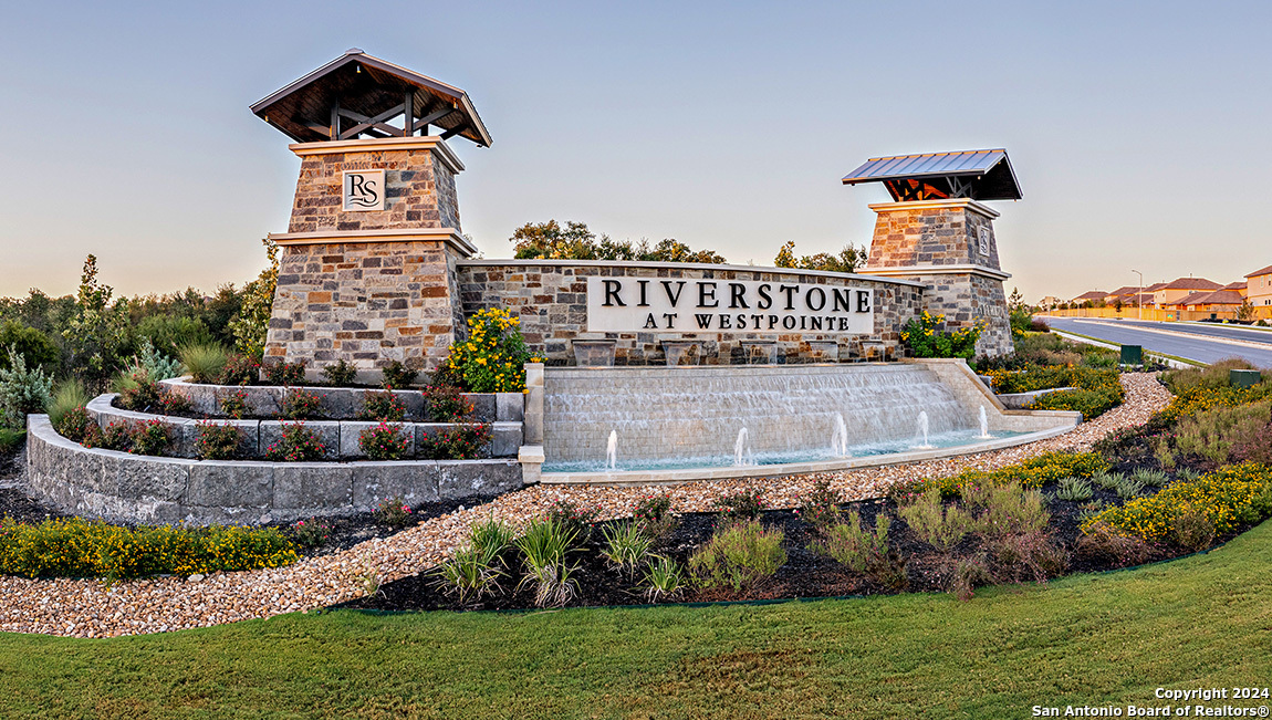 14782 Clay Rdg Run San Antonio, TX 78253 - Photo 23 of 68 a front view of a house with a garden