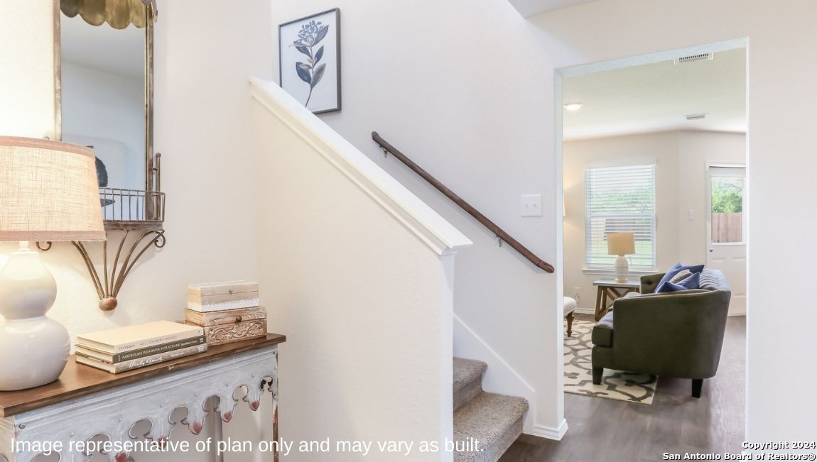 14782 Clay Rdg Run San Antonio, TX 78253 - Photo 3 of 68 a living room with furniture and a flat screen tv