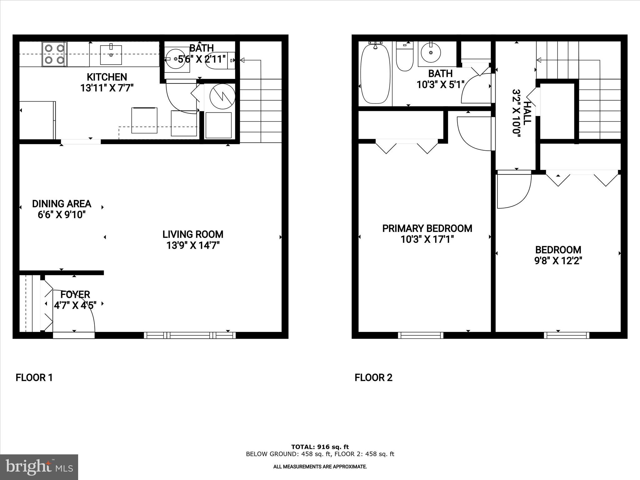 9075 North Laurel Road, Unit G Laurel, MD 20723 - Photo 28 of 28 Combined Floor Plans