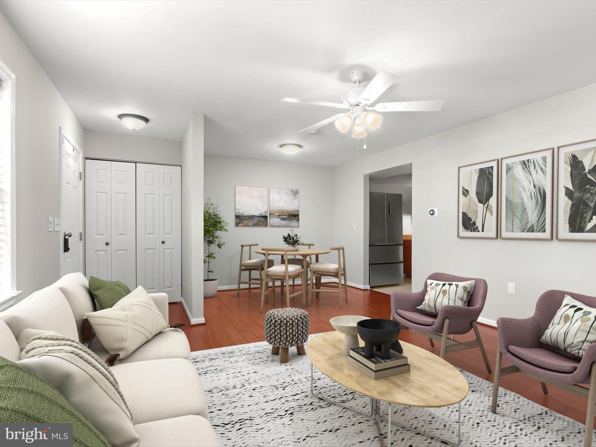 9075 North Laurel Road, Unit G Laurel, MD 20723 - Photo 21 of 28 Open Concept Floor Plan-Staged Using Virtual Tools