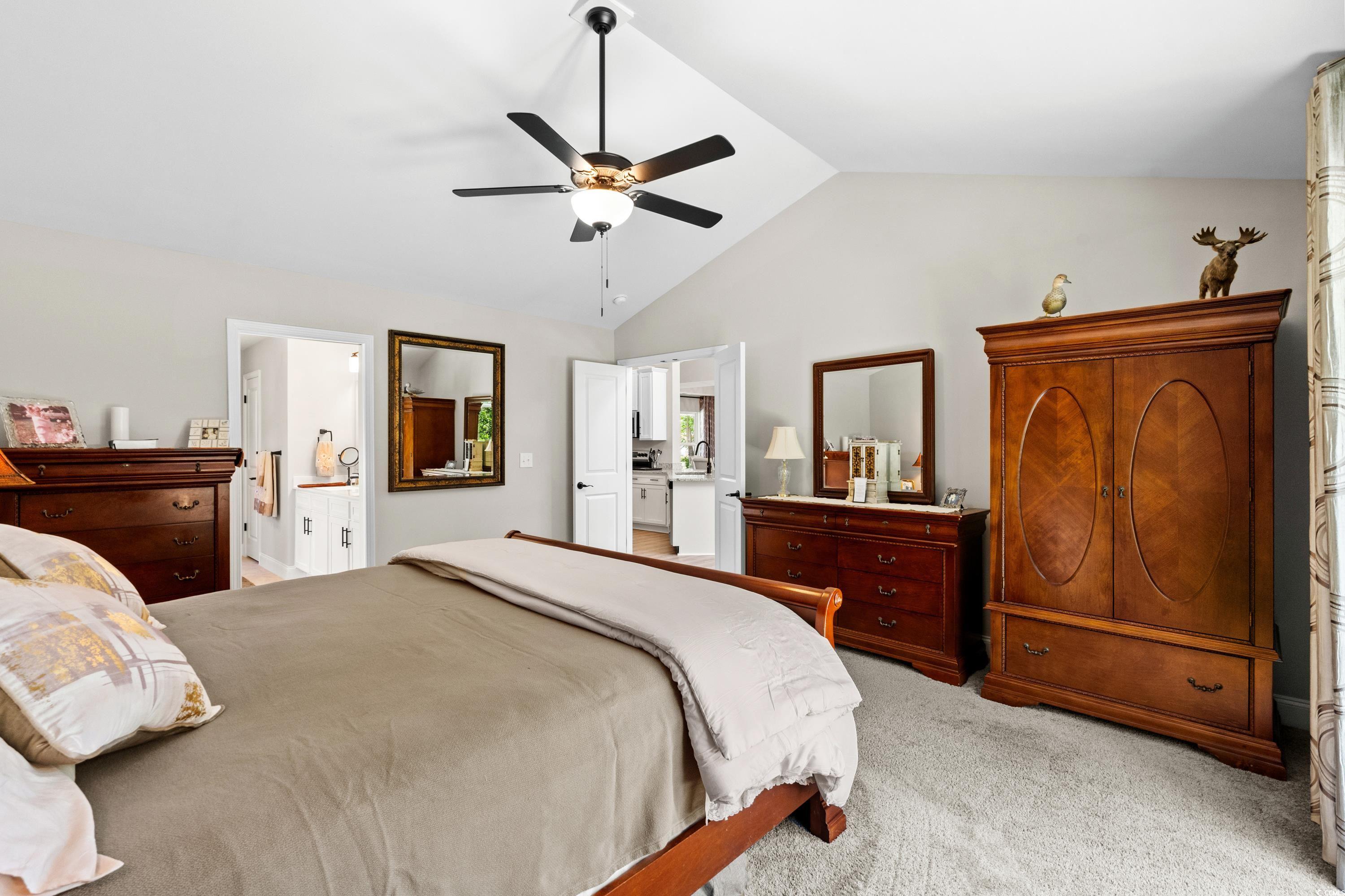 370 Foxtail Drive Longs, SC 29568 - Photo 25 of 40 Bedroom featuring ensuite bathroom, ceiling fan, l