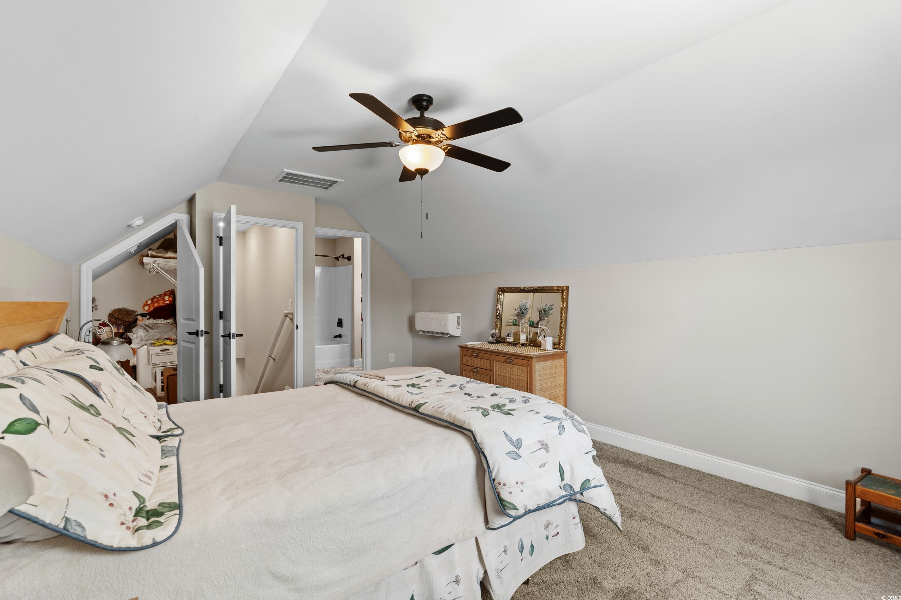 370 Foxtail Drive Longs, SC 29568 - Photo 32 of 40 Carpeted bedroom with visible vents, a closet, bas