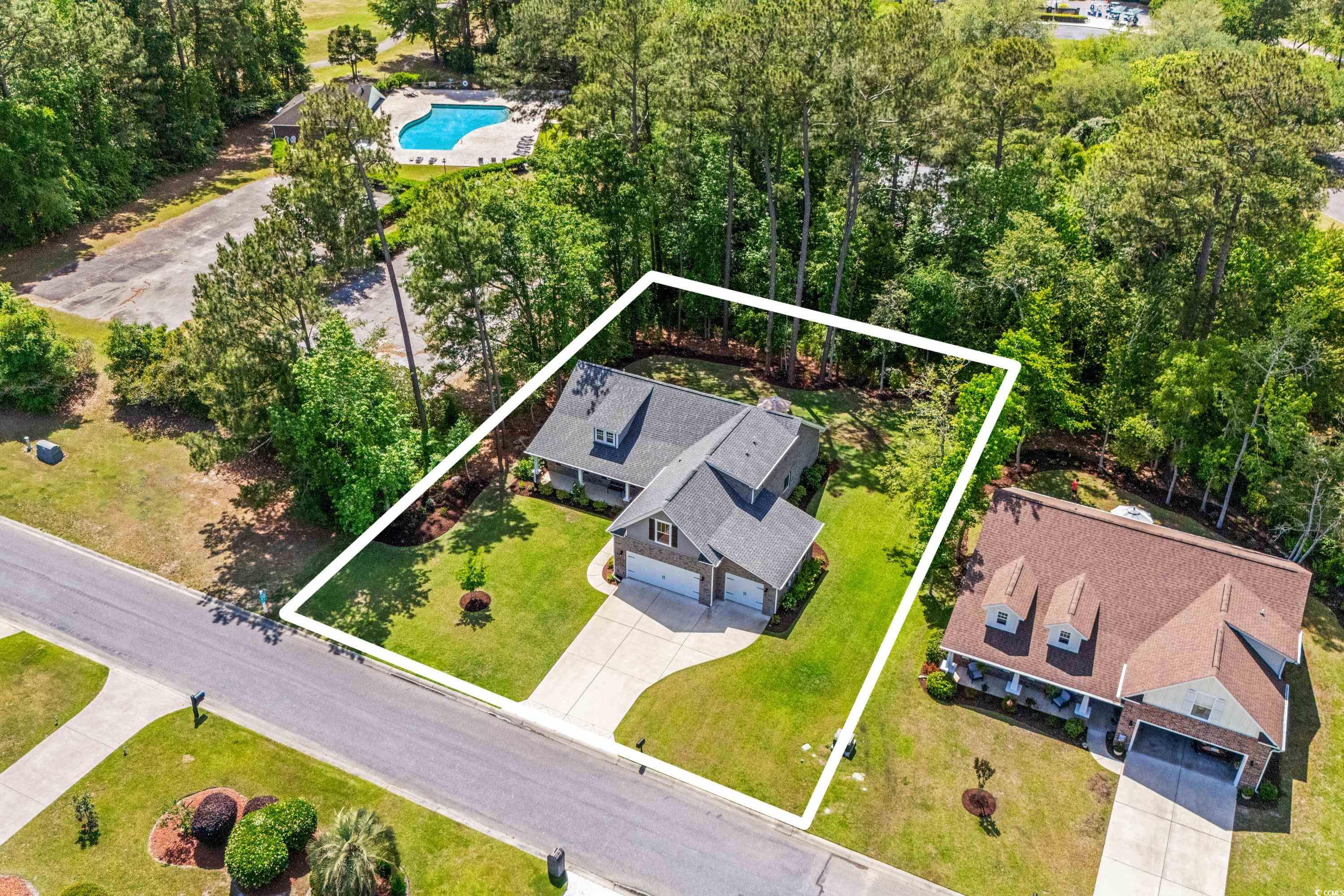 370 Foxtail Drive Longs, SC 29568 - Photo 36 of 40 Drone / aerial view