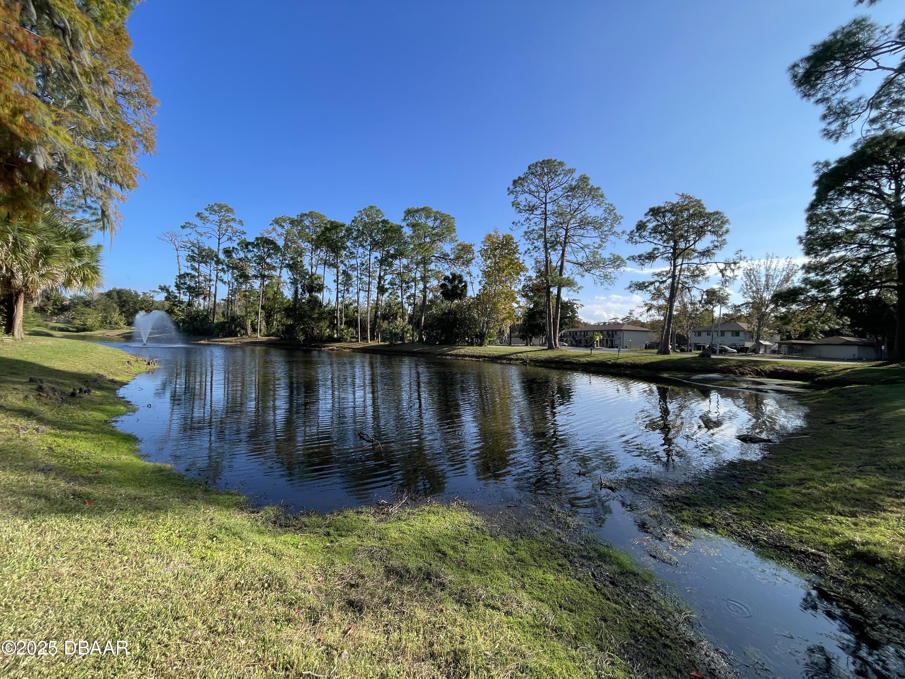 1600 Big Tree Road, Unit I3 Daytona Beach, FL 32119 - Photo 24 of 27 Peaceful Lakeview with Fountain