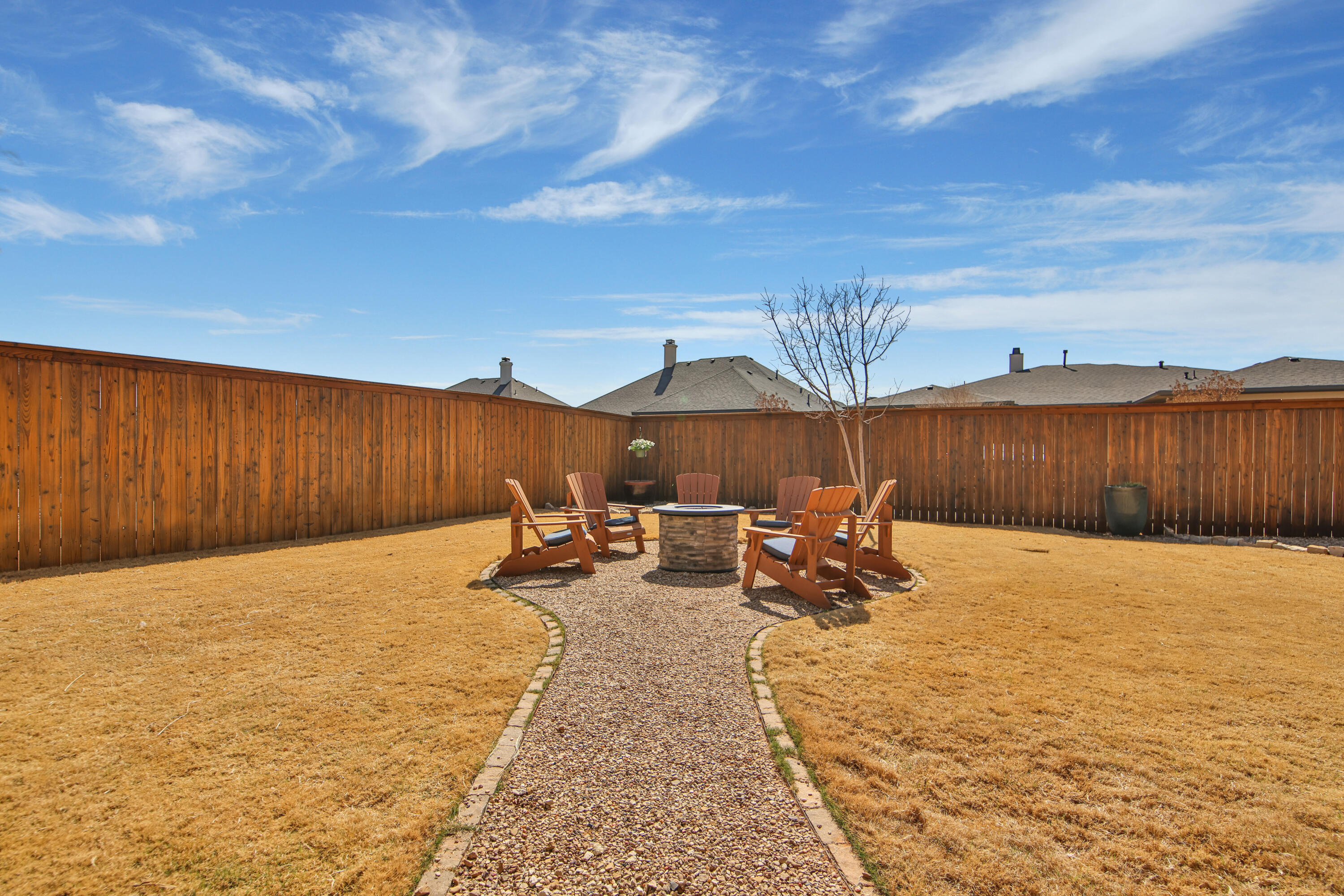 3711 117th Street Lubbock, TX 79423 - Photo 58 of 65 Pathway to Firepit
