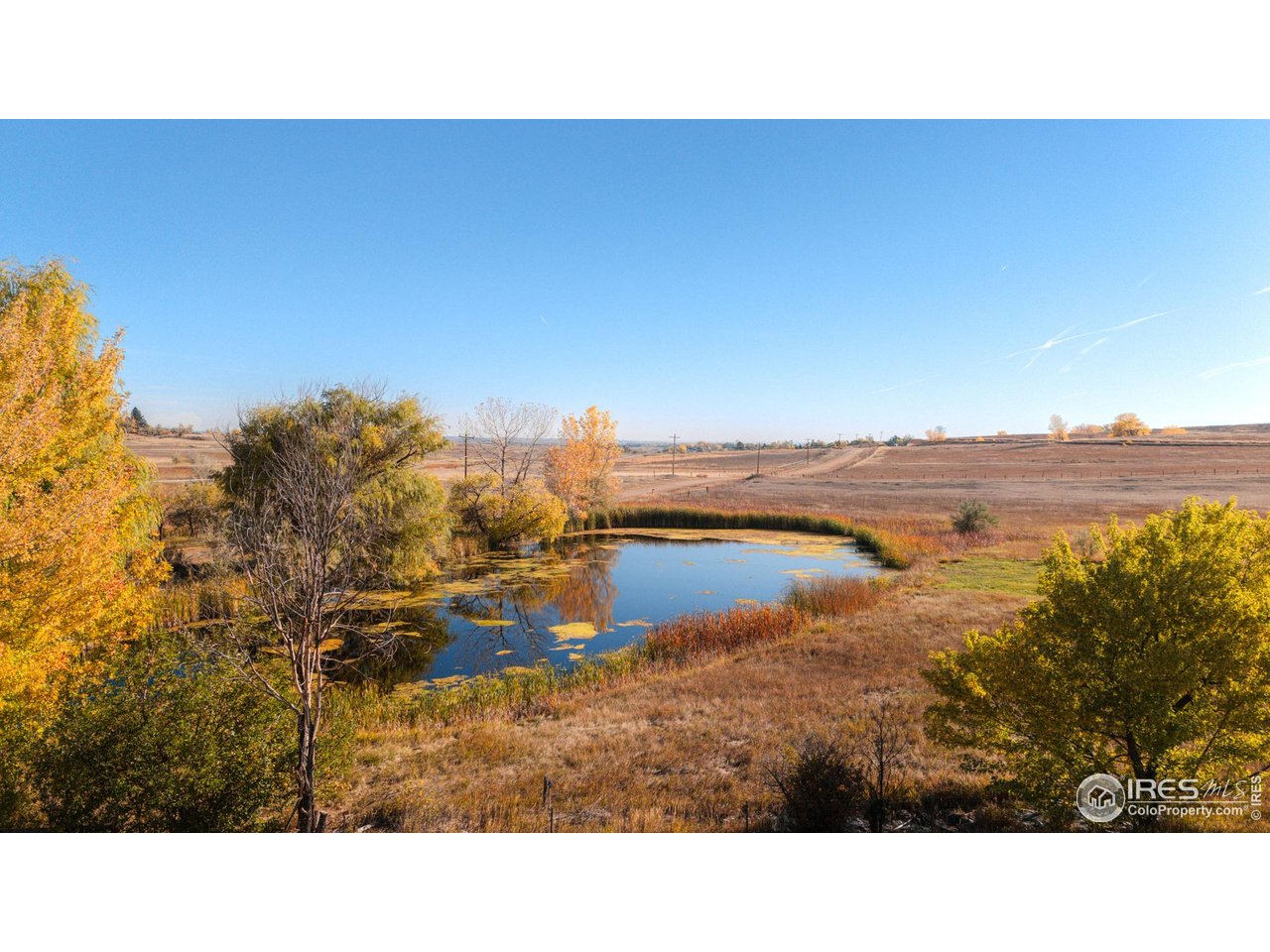 5196 Oxford Road Longmont, CO 80503 - Photo 14 of 38 a black and white photo of a lake