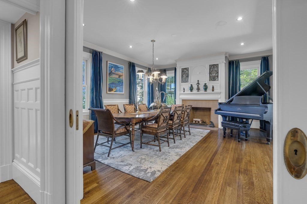 23 Eliot Street, Unit 1 Boston, MA 02130 - Photo 6 of 39 a view of a dining room with furniture window and wooden floor