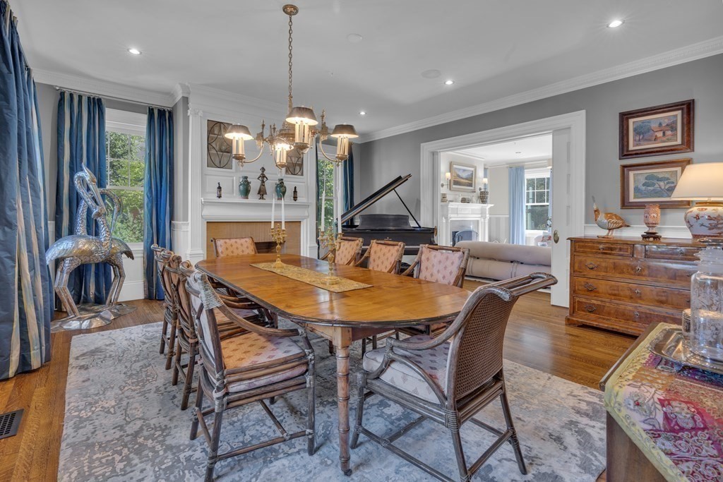 23 Eliot Street, Unit 1 Boston, MA 02130 - Photo 8 of 39 a dining room with furniture and wooden floor