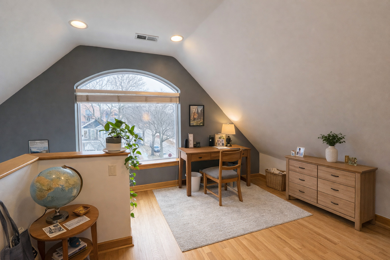 1901 West Fletcher Street, Unit 2 Chicago, IL 60657 - Photo 7 of 10 a living room with furniture and a large window