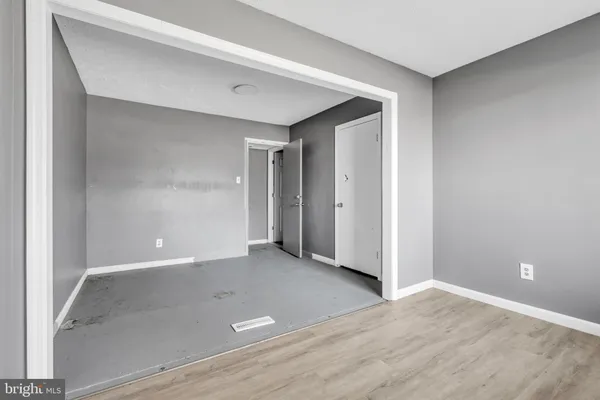 a view of empty room