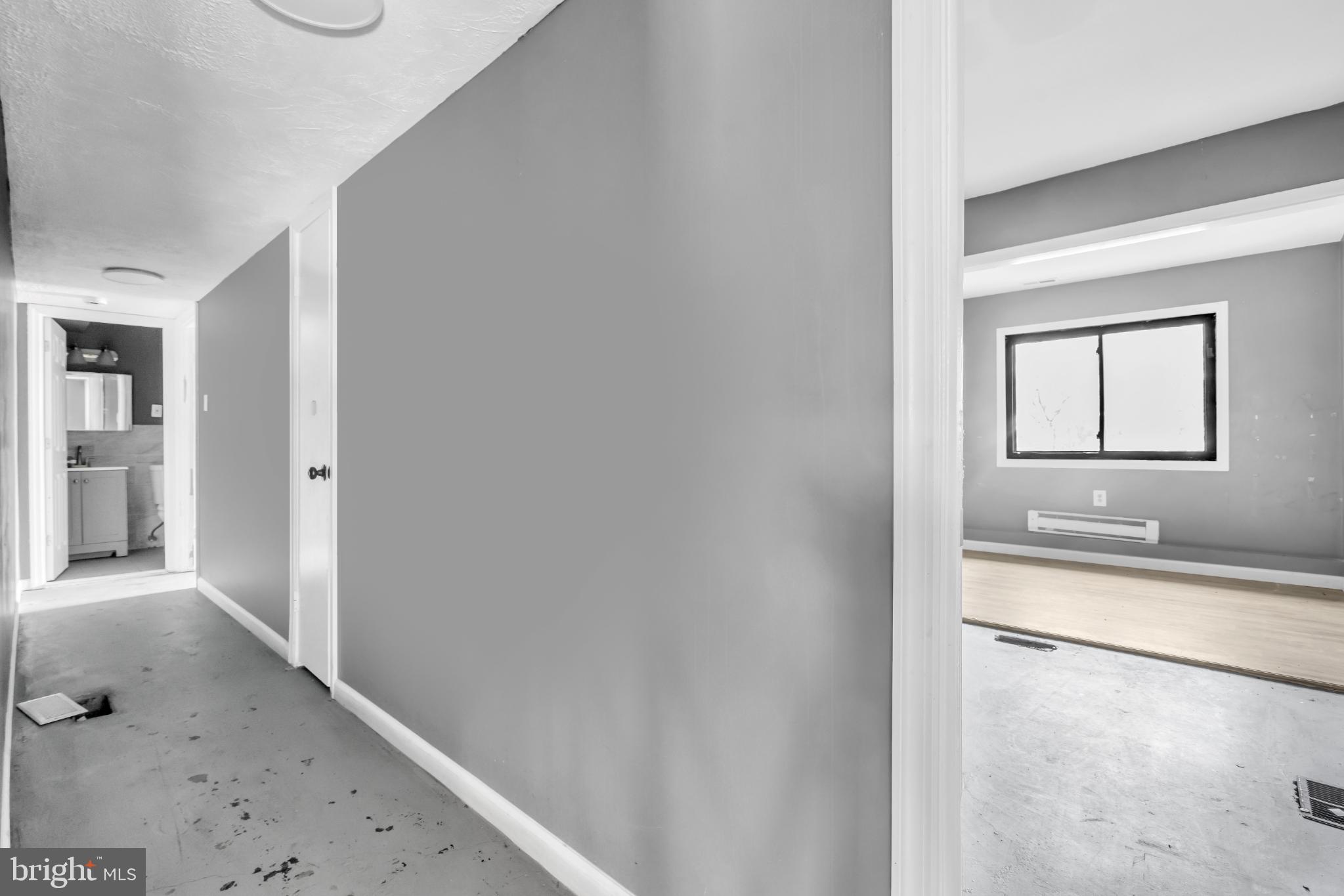 22 Pershing Lane Sicklerville, NJ 08081 - Photo 10 of 34 a view of a bathroom from a hallway