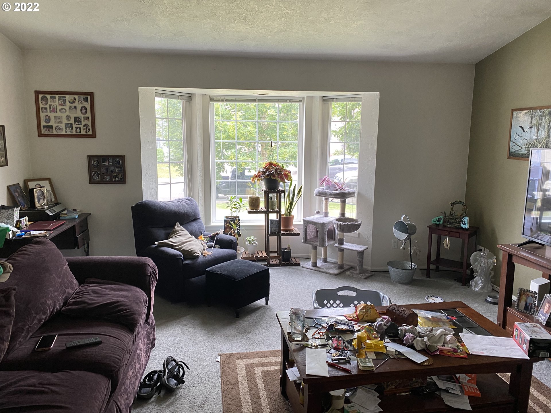929 Fuchsia Street Springfield, OR 97477 - Photo 5 of 28 a living room with furniture chess board and a large window