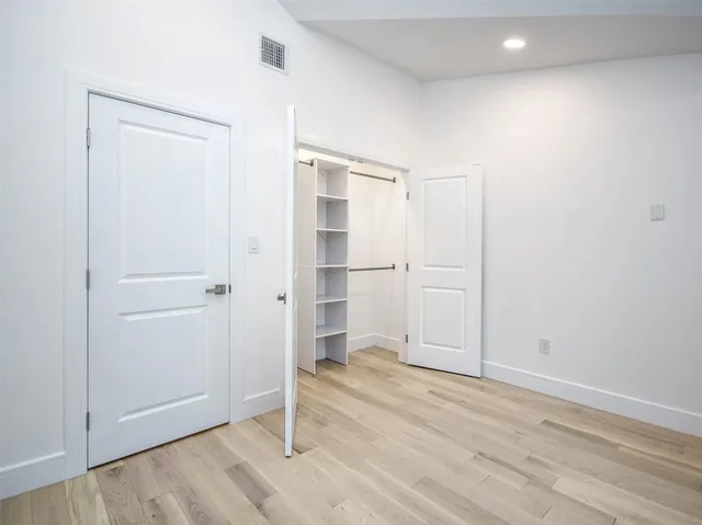 wooden floor in an empty room