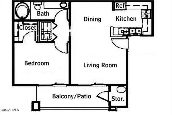 $1,000 | 2929 West Yorkshire Drive, Unit 2020, Phoenix, AZ 85027