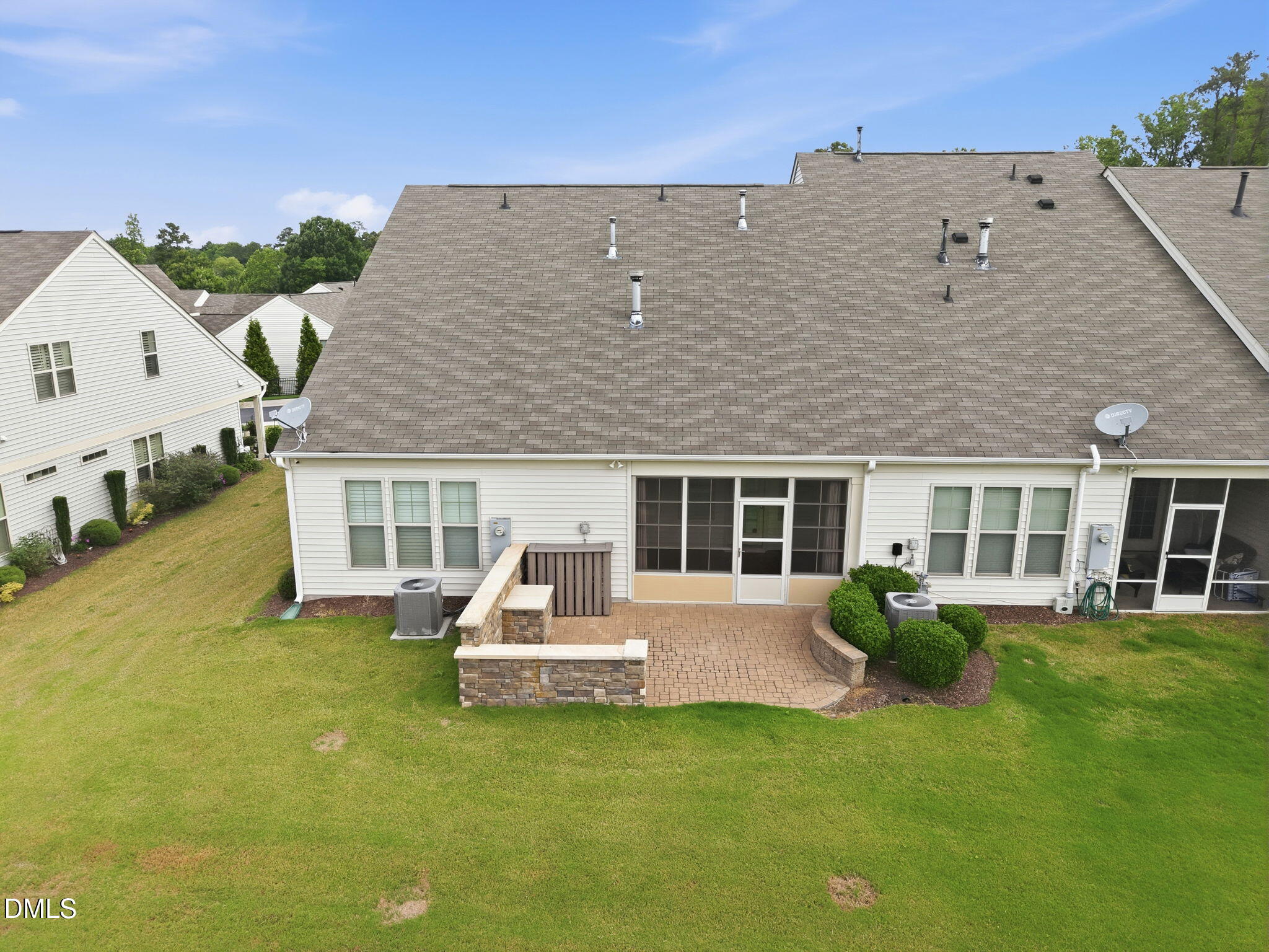 522 Brunello Drive Wake Forest, NC 27587 - Photo 18 of 24 a aerial view of a house with a yard and sitting area