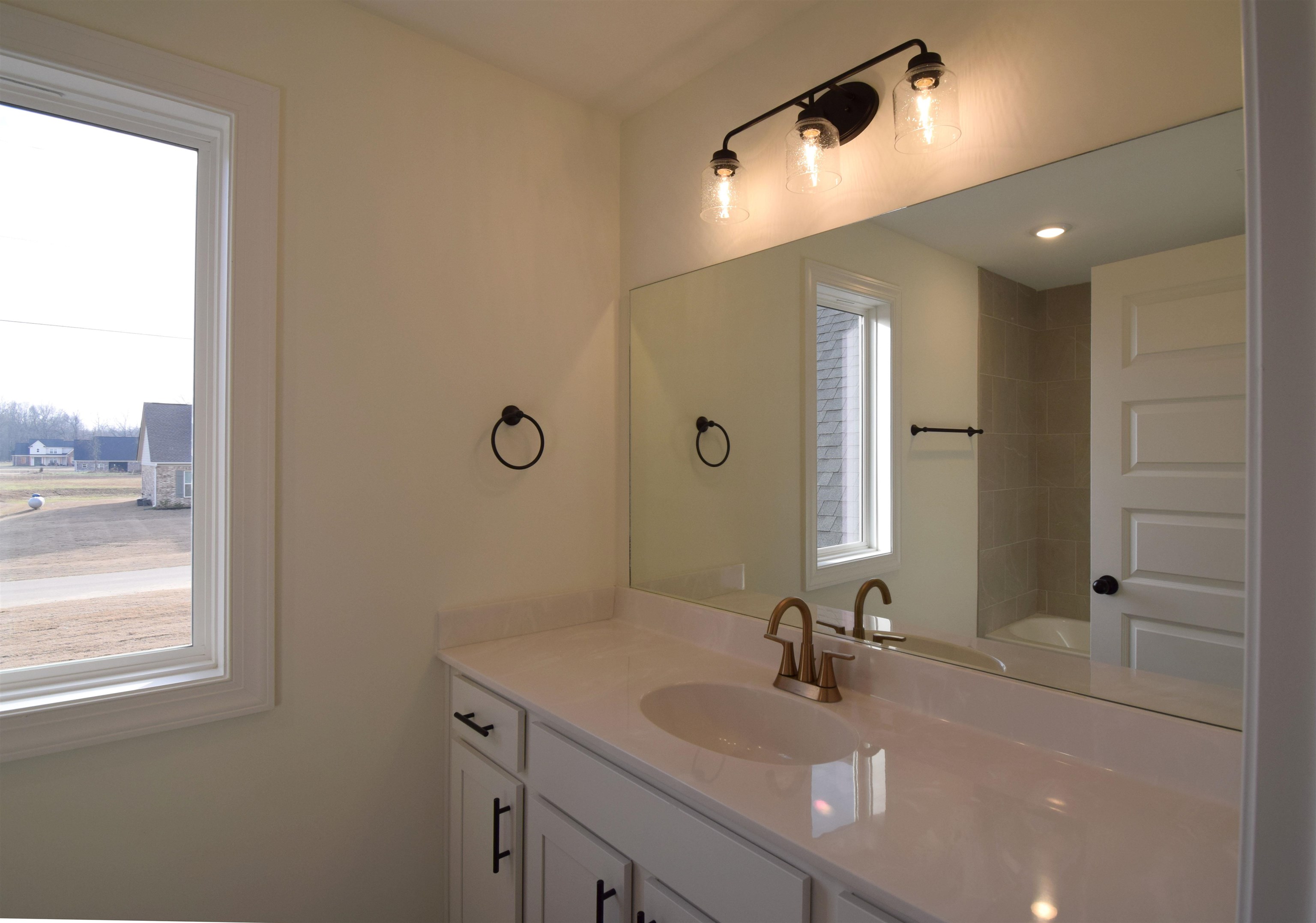 207 Centerline Roper Loop Byhalia, MS 38611 - Photo 23 of 23 a bathroom with a sink a vanity and a mirror