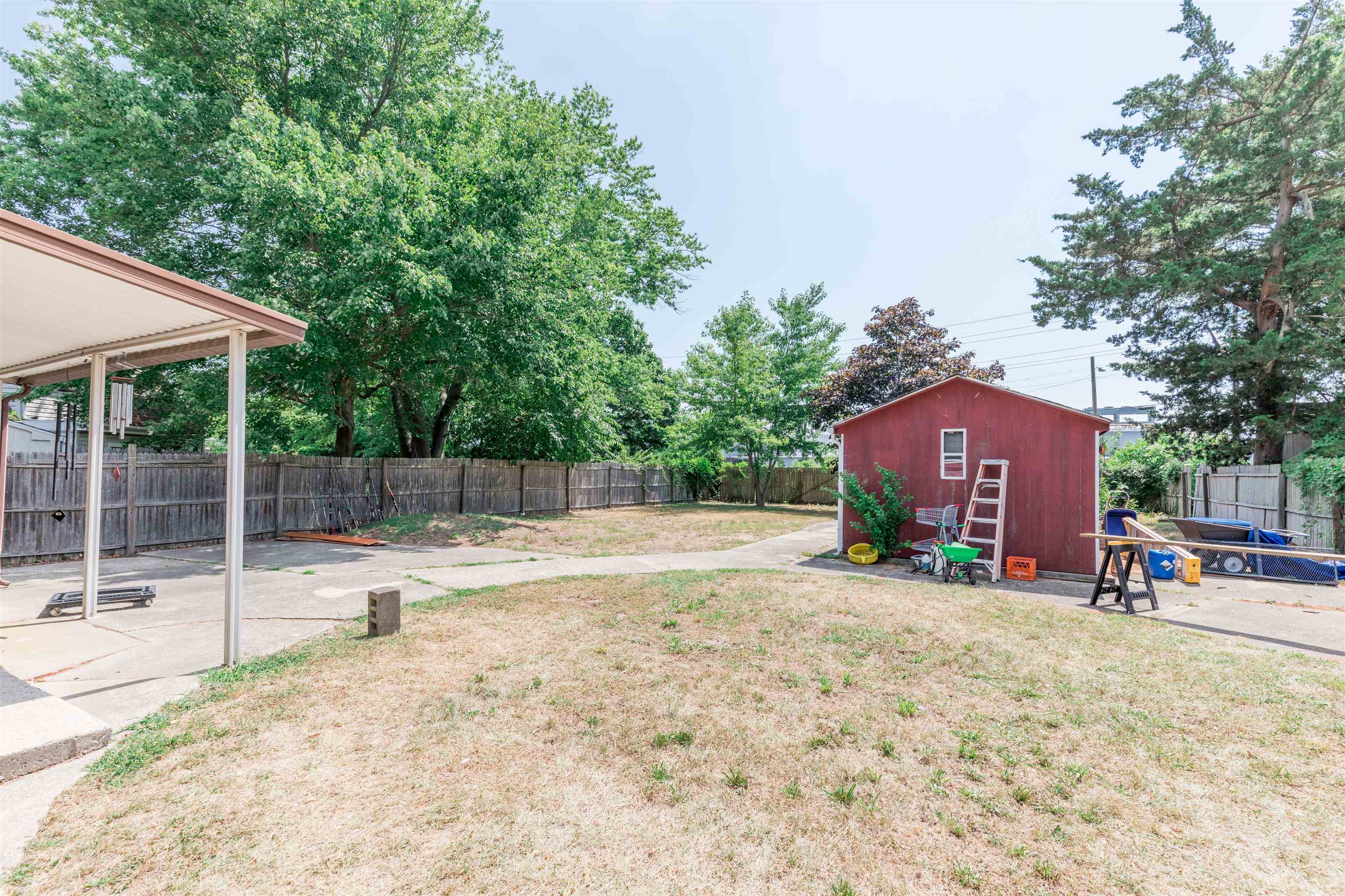 104 School Rio Grande, NJ 08242 - Photo 24 of 27 a view of a yard with a tree