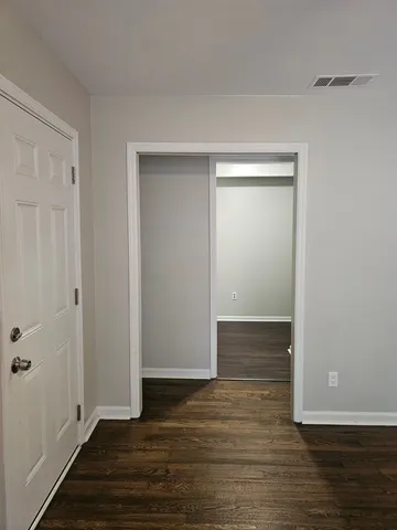 a view of wooden floor