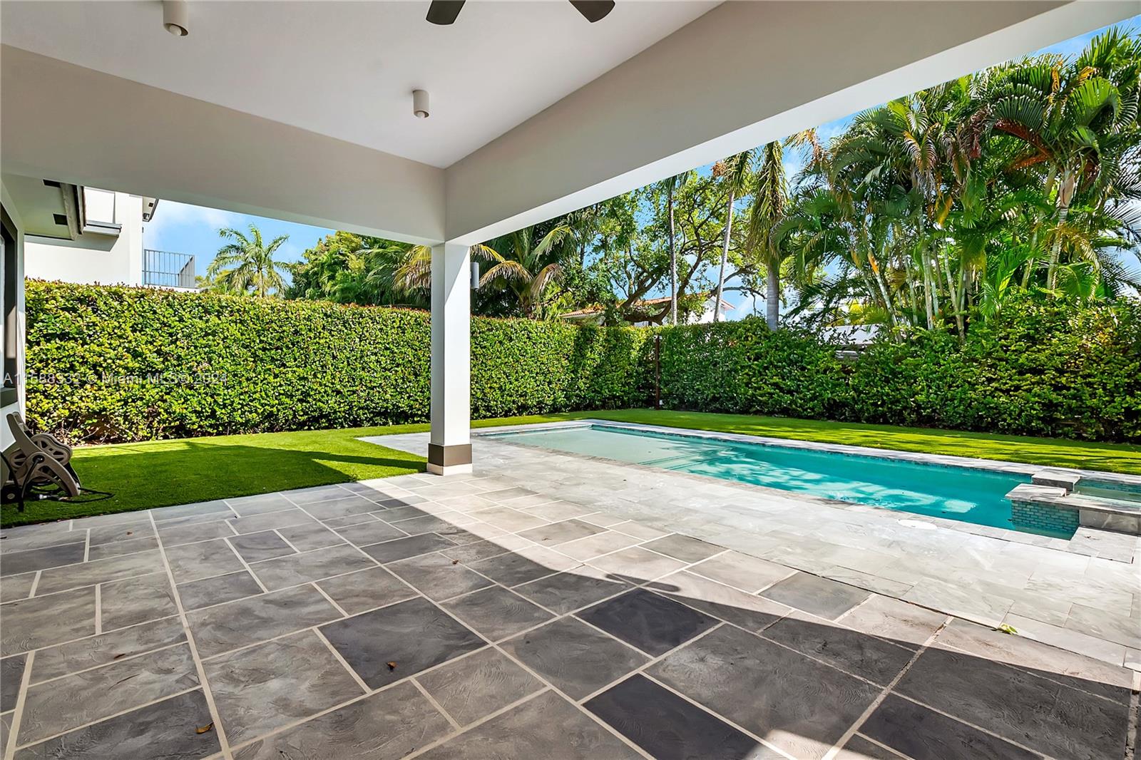 429 Southwest 23rd Road Miami, FL 33129 - Photo 35 of 46 a view of a backyard