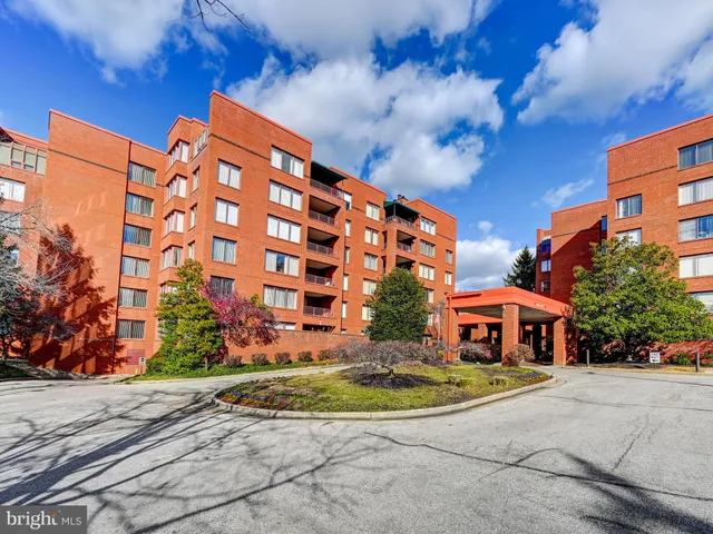 a front view of a building