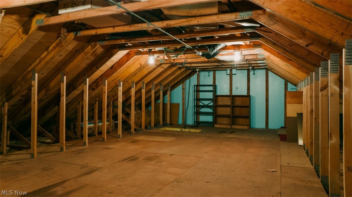 15765 Main Market Road Burton, OH 44021 - Photo 29 of 41 View of unfinished attic