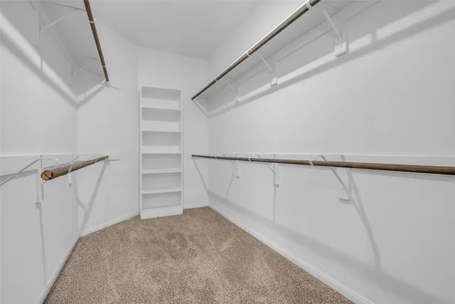 a view of walk in closet