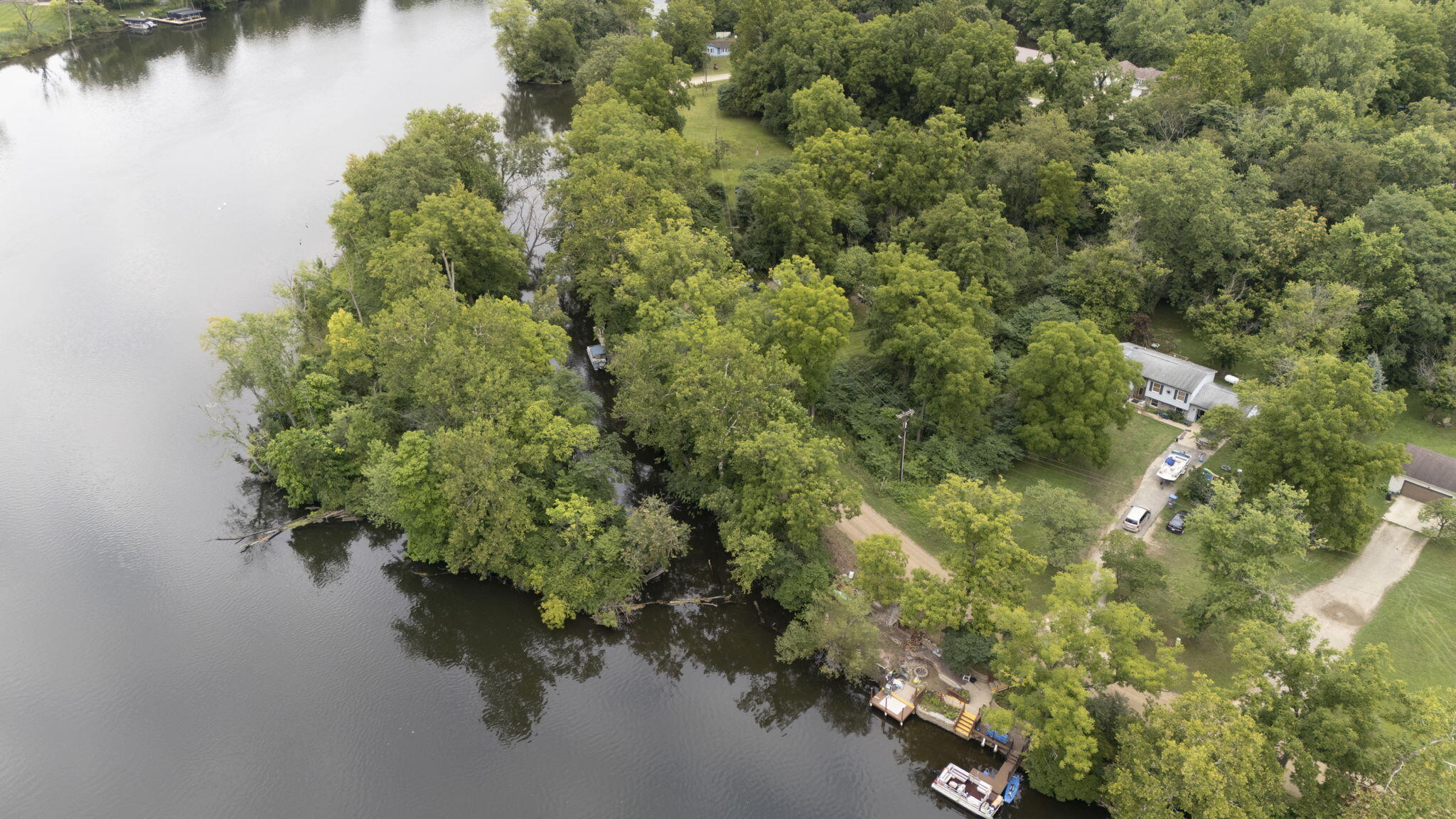 East River Road Buchanan, MI 49107 - Photo 3 of 42 Canal Aerial