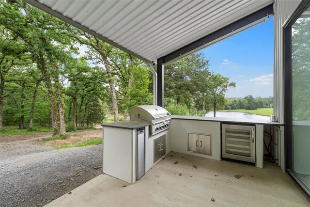 a view of a car garage