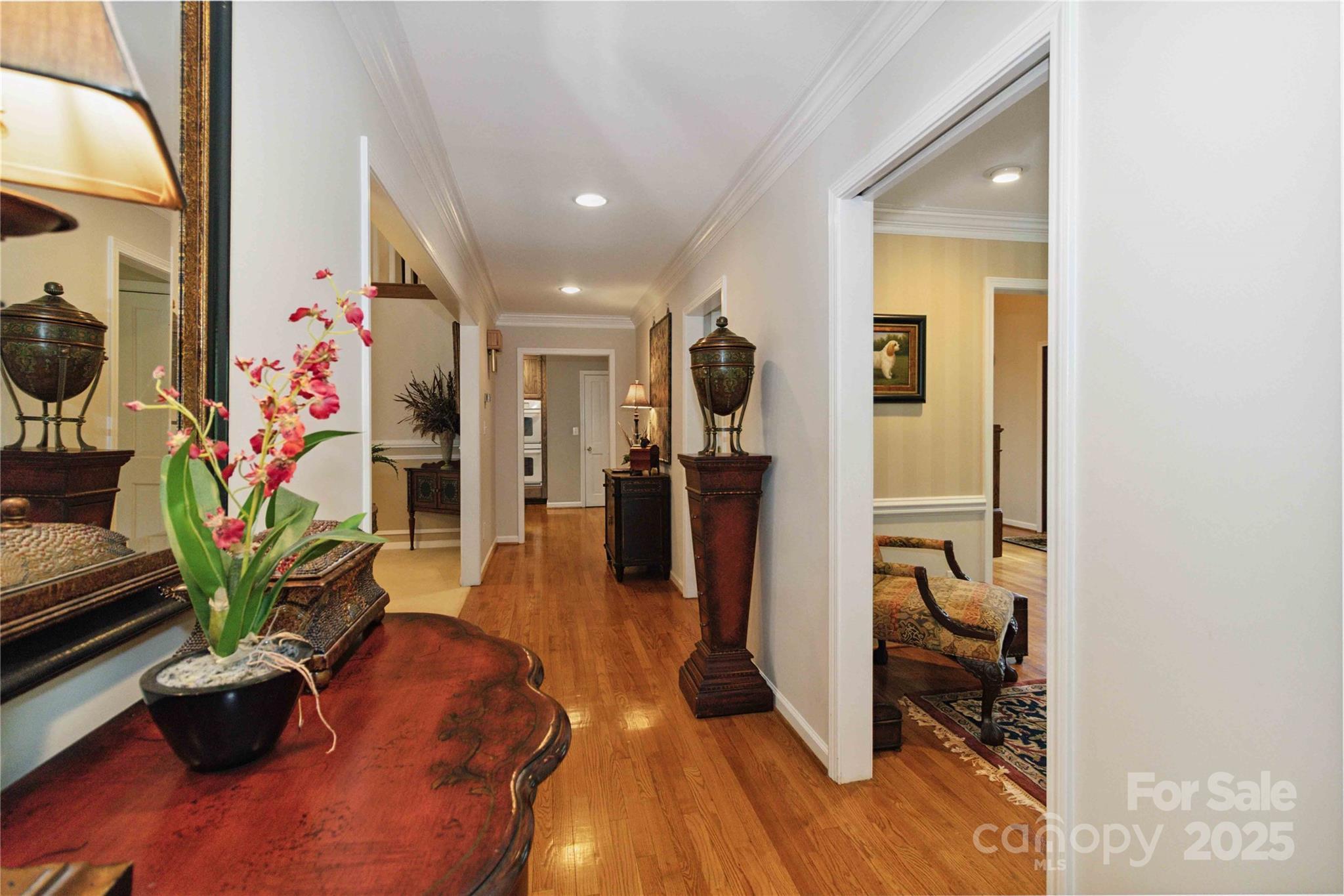 865 State Rd S-46-151 Clover, SC 29710 - Photo 15 of 48 a hallway with wooden floor