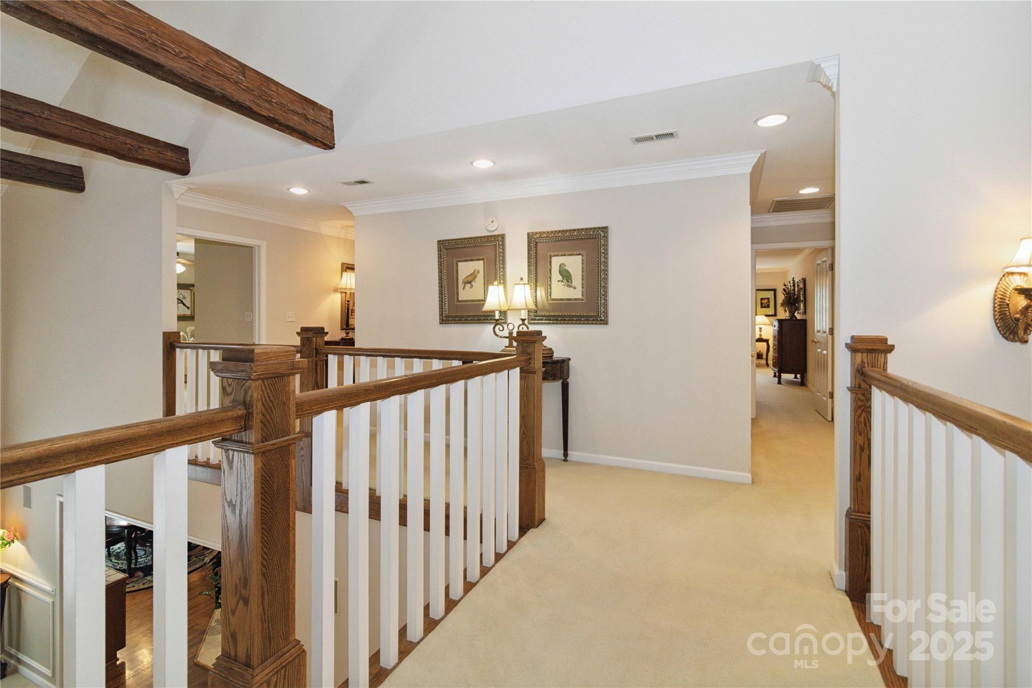 865 State Rd S-46-151 Clover, SC 29710 - Photo 18 of 48 a view of a hallway with a livingroom with furniture